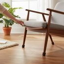 Premium Round Felt Pads 13mm - Pack of 24 for Floor Protection and Noise Reduction