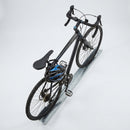 Vertical cycle trough wall-mounted storage (view 2)