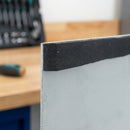 Black Expanded EPDM Foam Strip 20x12mm, Self Adhesive - 10m Roll