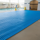 Steel Blue Premium Anti-Slip Duckboard Matting for Gyms and Pools
