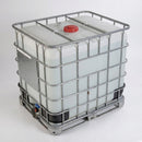 1000 litre brine de-icer IBC with discharge valve (view 2)