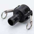 4" Hose Barb Cam Lever Coupling - Polypropylene 5 Bar (view 2)