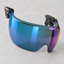 Blue Mirror Smoke Short Eye Shield for Safety Helmet