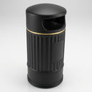 70 Litre compact litter bin with dual aperture (view 2)