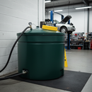 Dark Slate Gray High-Performance 1450 Litre Bunded Waste Oil Tank for Industrial Use