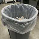 11" x 17.5" x 18" Clear Bin Liners - Box of 1000