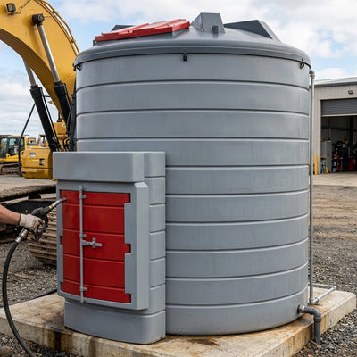 15000 Litre Bunded Diesel Storage Tank with Pump & Dispenser