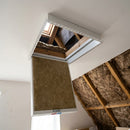 2hr Fire Rated Metal Loft Hatch 535x745mm Insulated Beaded Frame