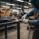 Dark Slate Gray Premium Steel Round Tube 12mm Diameter x 1mm Thickness x 1m Length