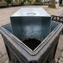 Galvanised Steel Liner 100L with Handles and Drainage