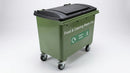 500 Litre wheeled bin – durable waste container (view 2)