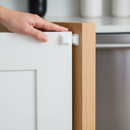 Premium 19mm White Square Adhesive Vinyl Bumper Pads - Pack of 12 for Furniture and Appliance Protection