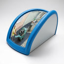 288 x 53 x 148mm plant machinery safety mirror convex (view 2)