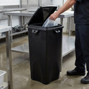 Hands-Free Square Litter Bin 87 Litre with Optional Swing Lid