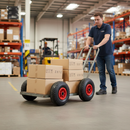 Premium 11 Inch Pneumatic Wheel with 25mm Roller Bearing - 2 Pack for Wheelbarrow and Hand Trolley