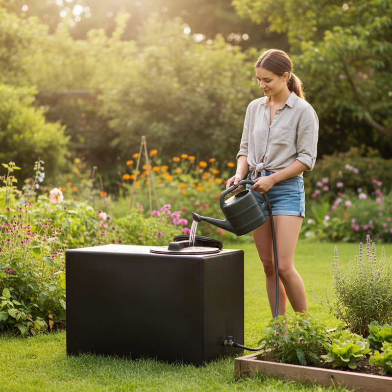 Olive Drab Heavy Duty 75 Litre Portable Drinking Water Tank for Internal and External Use