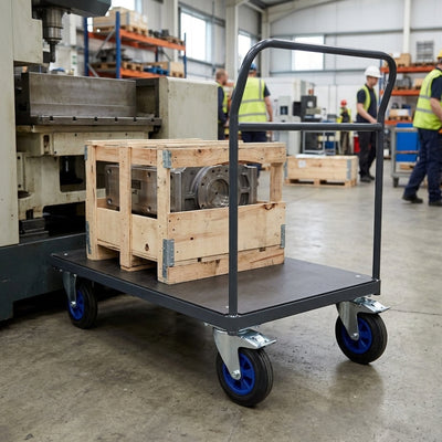 Platform Truck Single Bar End 1000 x 700mm – 600kg Capacity