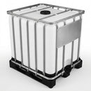 1000 Litre IBC Container with Plastic Pallet – New (view 2)