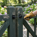 Heavy Duty 150mm Wire Cabin Hook Eye Latch for Gates and Doors - Weather-Resistant, Easy Installation, Secure Closure