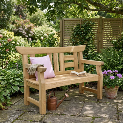 Cherry Blossom Bench - Elegant Garden Seating