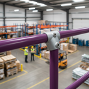 Professional Key Clamp Short Angled Tee for 42.4mm Tube, Adjustable Incline from 4 to 10 Degrees