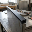 Square Rubber Edge Protector 6.4x6mm for 3mm Panels - 1m EPDM