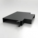 Aluminium Coping T-Junction – Secret Fix Wall Detail — RAL 7021