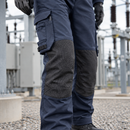 Navy Arc Flash and Flame Resistant Equal Leg Pocket Work Trousers (view 2)