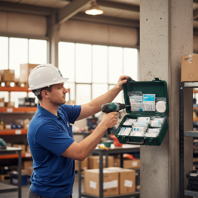 Premium 50 Person First Aid Kit for Workplace Safety