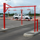Dim Gray Heavy Duty Swing Height Vehicle Restrictor for Secure Access Control