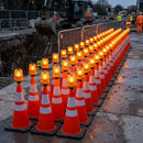 Narrow Mount Traffic Cone Safety Light Pack of 50