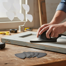 Premium Mouse Sanding Sheets 6 Pack - 135mm x 95mm Grit Pads for Wood, Metal, and Paint