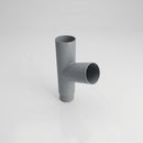 76mm Diameter Flush Joint Downpipe Branches — RAL 7037 / 112.5 Degrees