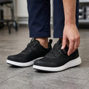 Women's Occupational Shoe with Freelock Fastening - Black