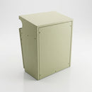 Fire Retardant GRC Semi-Open Top Litter Bin – 154 Litre (view 2)
