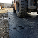 Recycled LDPE Access Mat Double-Sided 2440 × 610 × 12mm