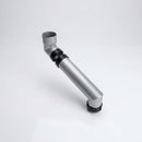 76mm Diameter Flush Joint Adjustable Swanneck Downpipe — RAL 9006