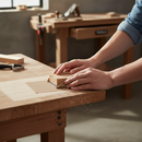 Dark Olive Green Premium Glass Paper Sanding Sheet 9x11” 120 Grit - Pack of 25