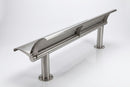 Stainless Steel Perch Bench – 2, 3 and 4-seater Urban Seating (view 2)
