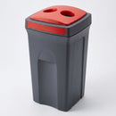 100 Litre Recycling Bin with Twin Hole Aperture