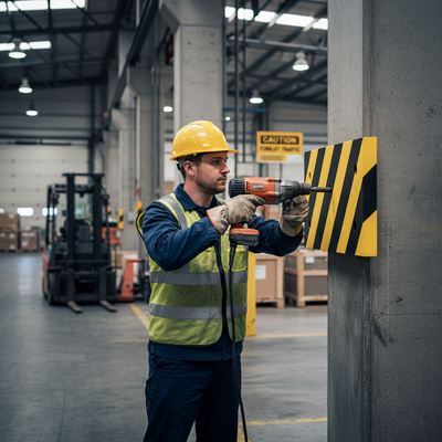 Premium Column Impact Protection Pads for Indoor and Outdoor Use