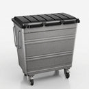 770 Litre Wheeled Waste Bin – EN840 Compliant Container (view 2)