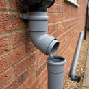 68mm 112.5º Offset Downpipe Bend
