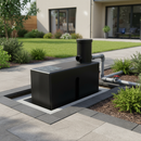 Dark Slate Gray Premium Slim Upright Underground 280 Litre Water Tank