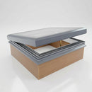 Manual Ventilation Rooflight with 150mm Upstand (view 2)
