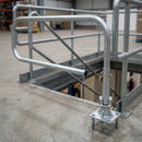 Lightweight Swivel Access Gate 60mm Steel Tube Galvanised