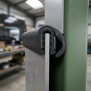 Side-Lip Door Seal Edge Trim 18x16.5mm for 2-3mm Panels - 50m EPDM (view 2)