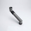 76mm Diameter Flush Joint Adjustable Swanneck Downpipe — RAL 7037
