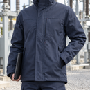 Fire Retardant Work Jacket with Arc Protection - Navy (view 2)