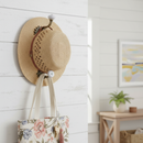 Premium Wall Mounted Sunflower Hook - Brushed Brass Finish for Versatile Storage Solutions